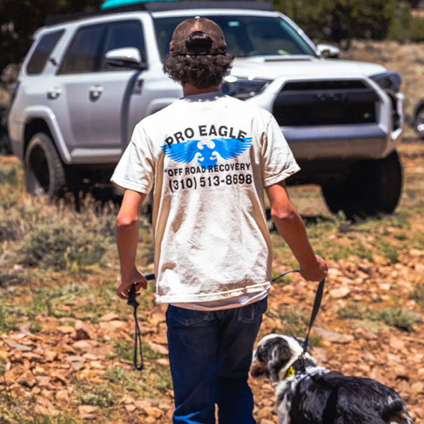 OFF ROAD RECOVERY T-SHIRT - IVORY