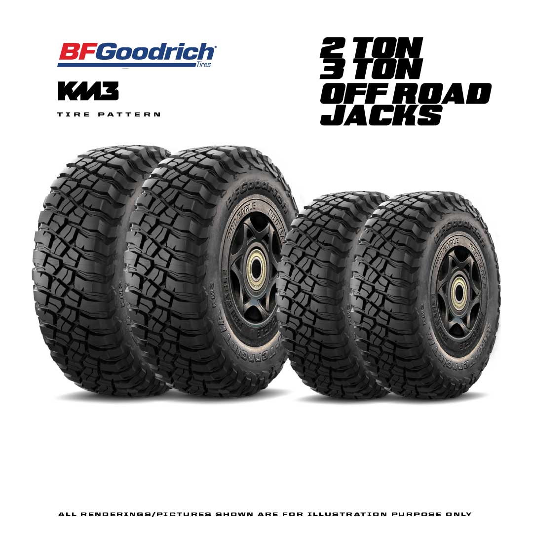 BFGoodrich KM3 Tire Set 6″ & 8″