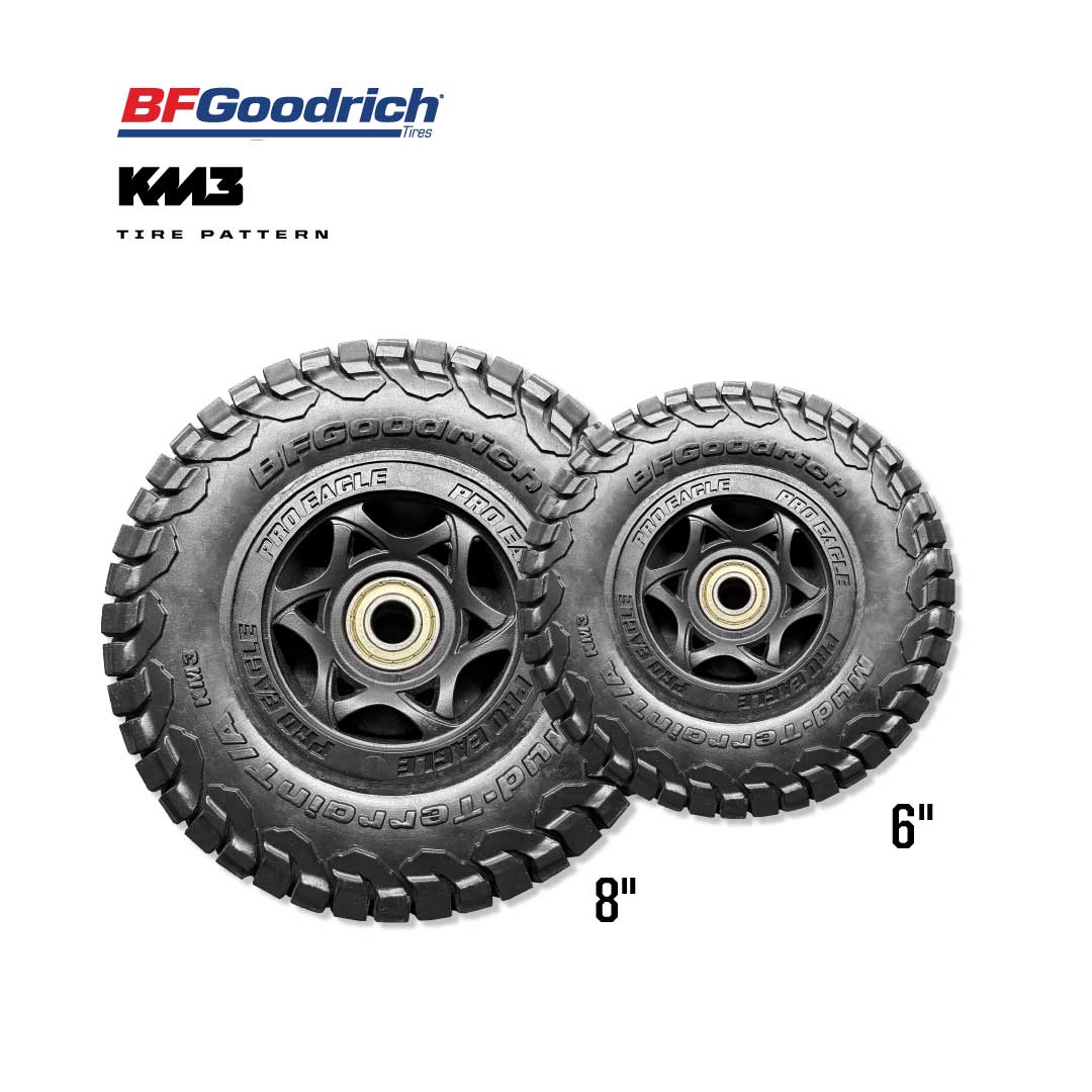 BFGoodrich KM3 Tire Set 6″ & 8″