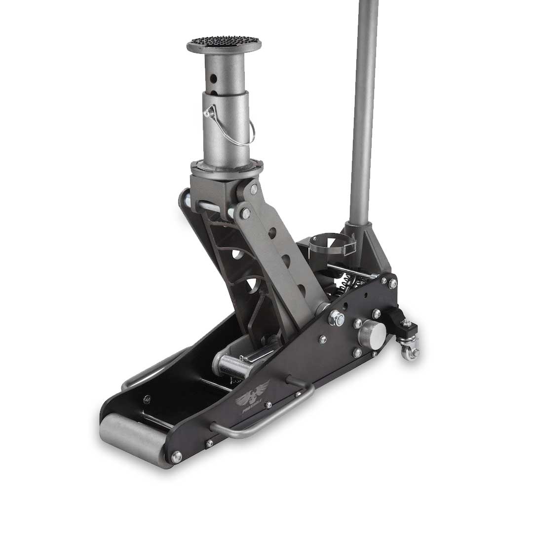 2 Ton Off Road Jack "OG" featuring durable metal build with adjustable height mechanism.