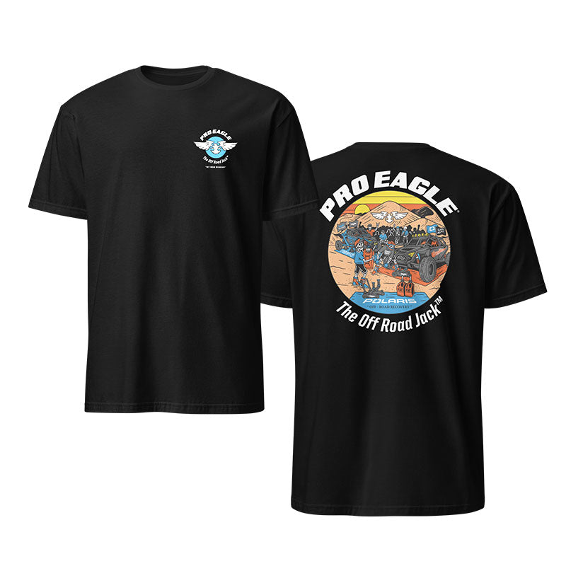 Pro Eagle - Glamis Bums -Short-Sleeve Unisex T-Shirt - Black