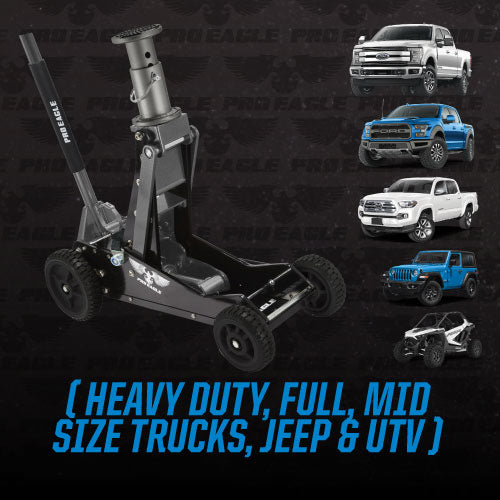 3 Ton Big Wheel Off Road Jack 