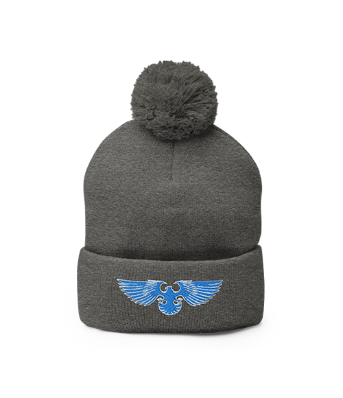 Pro Eagle Pom Beanie